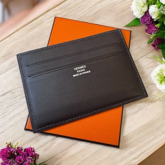 Hermes Leather Card Holder - Picture 1 of 4